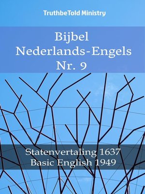 cover image of Bijbel Nederlands-Engels Nr. 9